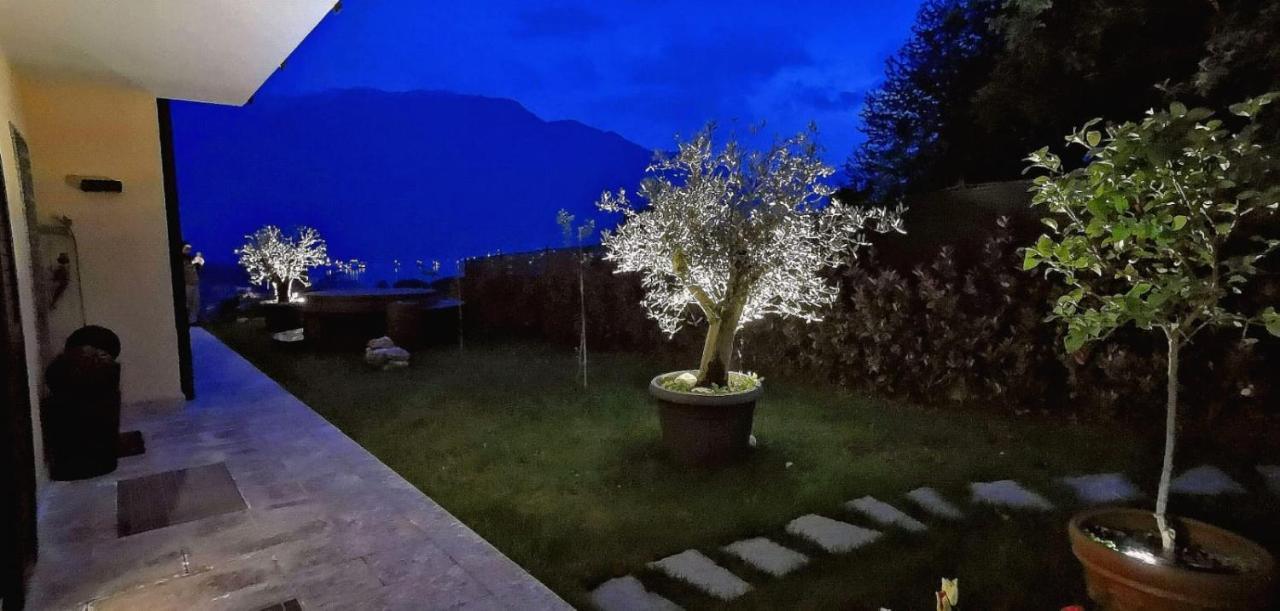 Magic Garden With Jacuzzi-Pool And Luxury Lake Como View Lenno Exteriör bild